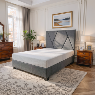 Sunvega 8 Inch Cooling Copper Infused Memory Foam Mattress Queen Size