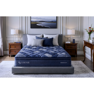 Sunvega Midnight Queen Pocket InnerSpring Unit with Memory Foam and Premium Foam Layers