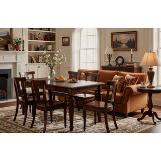 Sunvega Mindi Veneer and Asian Hardwood Espresso Counter Table with Storage