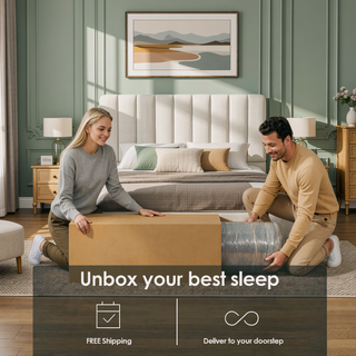 Sunvega 10 Inch Full Size Breathable Cool Cover Memory Foam Hybrid Mattress