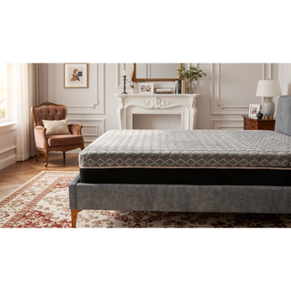 Sunvega Copper Infused Hybrid 14 Inch Plush King Mattress with Cooling Cover