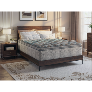 Sunvega 13" Plush Mattress with Cooling Technology and Individually Wrapped Coils