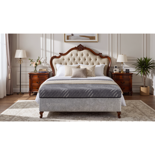 Sunvega Hybrid Core 14" Pocket Spring Memory Foam Mattress with Waterfall Ticking Cover