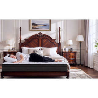 Sunvega 12 Inch Hybrid Twin Mattress with Pocket Springs for Medium Firm Support