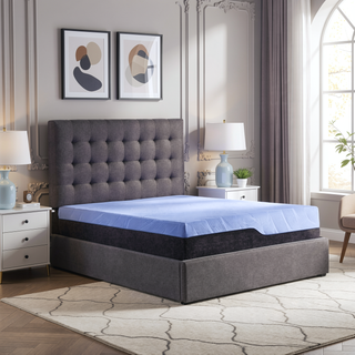 Sunvega 12 Inch Hybrid Cooling Mattress with Copper Infused Memory Foam and Coils