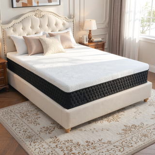 Sunvega Copper Cooling Firm Feel 12" Hybrid Waterfall Top Mattress Twin XL