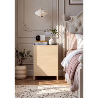 Sunvega Naima Black Finish 5-Drawer Chest with Jewelry Organizer and Silver Knobs