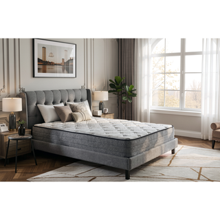 Sunvega 10 Inch Twin Gel Memory Foam Mattress with 884 Pocketed Coils