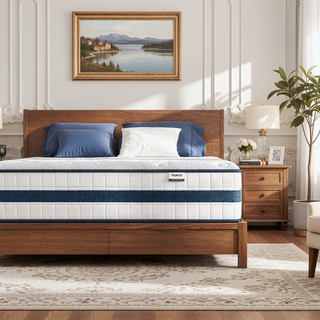 Sunvega 12 Inch Twin Hybrid Mattress in a Box with Cooling Memory Foam