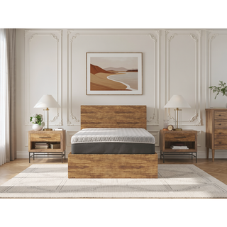Sunvega Copper Infused Hybrid Queen Mattress with Soft Memory Foam and Pocketed Coils