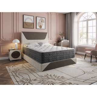 Sunvega 13.5" Thick Full Size Plush Two Sided Mattress with Bamboo Fabric