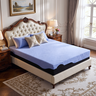 Sunvega 12 Inch Hybrid Cooling Mattress with Copper Infused Memory Foam and Coils