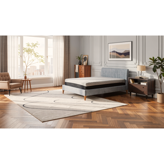 Sunvega Copper Infused Hybrid 14 Inch Plush King Mattress with Cooling Cover