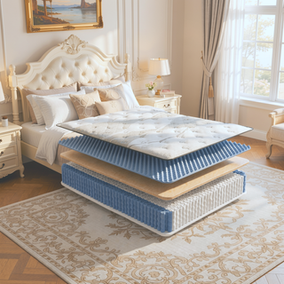Sunvega Diamond Nina Copper Cooling Supportive Hybrid Mattress with Euro-Top