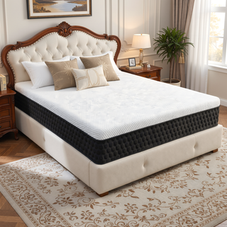 Sunvega Copper Cooling Firm Feel 12" Hybrid Waterfall Top Mattress Twin XL