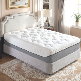 Sunvega Ultra Plush Medium Gel Memory Foam Mattress with Double Jacquard Cover