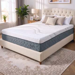 Sunvega Snowstorm Cooling Graphene Memory Foam 12" Firm Mattress with Cool Release Technology