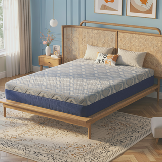 Sunvega 12" Hybrid Mattress with Isotonic Memory Foam and Edge Support Cal King
