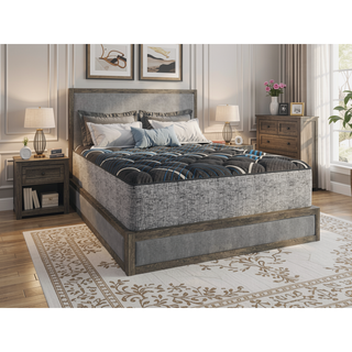 Sunvega Restonic 14" Firm Cooling Hybrid Mattress with Individually Wrapped Coils