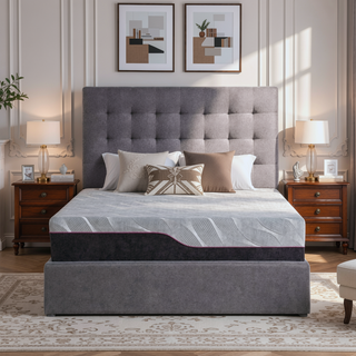 Sunvega 11 Inch Cooling GelCare Memory Foam Mattress with 4-Layer Support