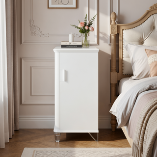 Sunvega White Upholstery Dresser with Textured Drawer Fronts and Spacious Drawers