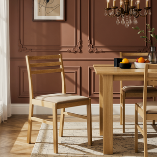 Sunvega Cappuccino and Tan 3-Piece Dining Set with Drop Leaf Table and Two Chairs