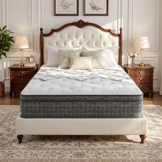 Sunvega Diamond Soto Cooling Copper Conforming Hybrid Luxurious Euro-Top Mattress