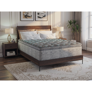 Sunvega 10 Inch Euro Top Plush Mattress with Cooling Foam and Reinforced Support