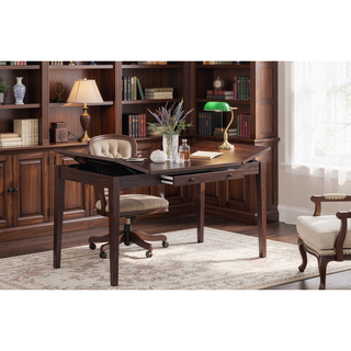 Sunvega Walnut Color Cushion Padded Seat Dining Room Bench in Contemporary Style