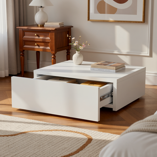 Sunvega Floating Nightstand with Spacious Drawer and Sleek Wall-Mounted Design