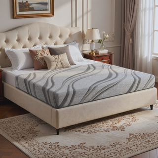 Sunvega Gel Memory Foam Ultra Cooling Responsive Firm Queen Mattress White Label Ready