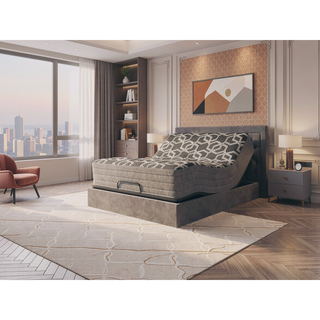 Sunvega 12 Inch Smooth Top Hybrid Medium Plush Queen Mattress