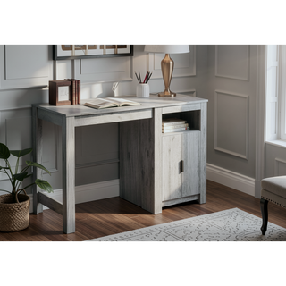 Sunvega Contemporary 48 Inch Rectangular Counter Height Dining Table with Storage