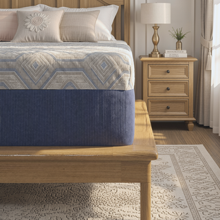 Sunvega Isotonic Memory Foam Hybrid Mattress with 5 Zone Support for Pressure Relief