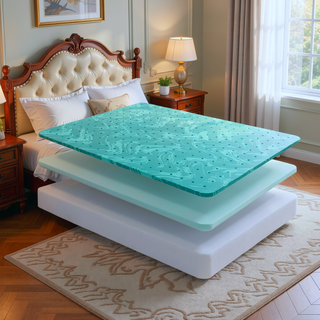 Sunvega Diamond Greyson Gel Memory Foam Mattress King Size Medium Feel