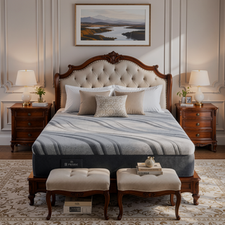 Sunvega 12" Medium Feel Gel Memory Foam Mattress Sleeps Cool with Responsive Support
