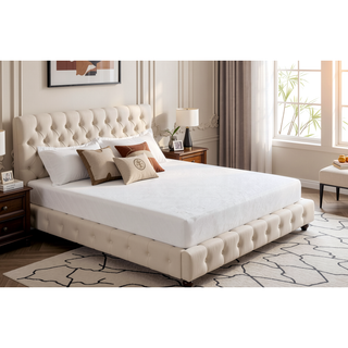 Sunvega Twin Firm 10 Inch Gel Memory Foam Mattress with Low Motion Transfer