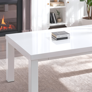 Sunvega Contemporary High Gloss White and Chrome 5-Piece Pub Set