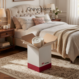Sunvega Premium 9 Inch Medium Pocket Coil Bed in a Box Spring Mattress Queen