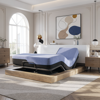 Sunvega 12 Inch Hybrid Cooling Latex Foam and Coil Mattress Queen Size with 6 Layers