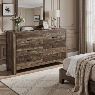 Sunvega Natural Finish Full Bed with Headboard Footboard and Rails