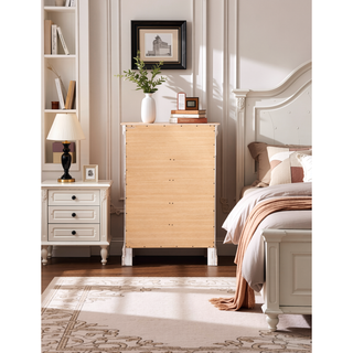 Sunvega Dark Brown Tufted Polyurethane Upholstered King Size Bed Frame