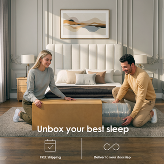 Sunvega 10 Inch Full Size Breathable Cool Cover Memory Foam Hybrid Mattress
