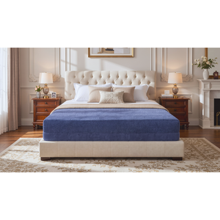 Sunvega Memory Foam Mattress with Super Soft Fabric Cover Rolled and Boxed