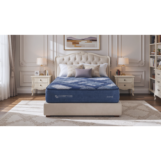 Sunvega Pocket InnerSpring Unit with Memory Foam and Super Soft Fabric Cover