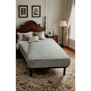 Sunvega 6 Inch Twin Mattress with 1 Inch Foam and Bonnell Spring Support