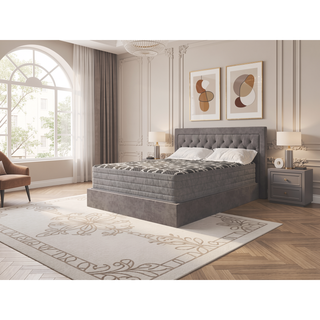 Sunvega 12" Medium Plush Twin XL Mattress with Ice Cover and Copper Gel Infusion