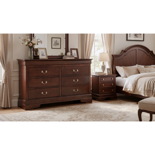 Sunvega Dark Brown Tufted Polyurethane Upholstered King Size Bed Frame