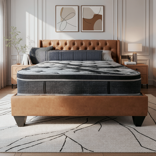Sunvega Plush Euro Top Hybrid Pocket Coil Full Size Mattress in a Box