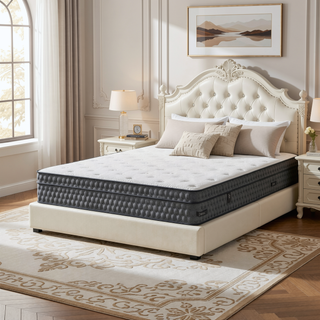Sunvega Diamond Zen 11 Inch Medium Feel Memory Foam Hybrid Mattress with Euro-Top